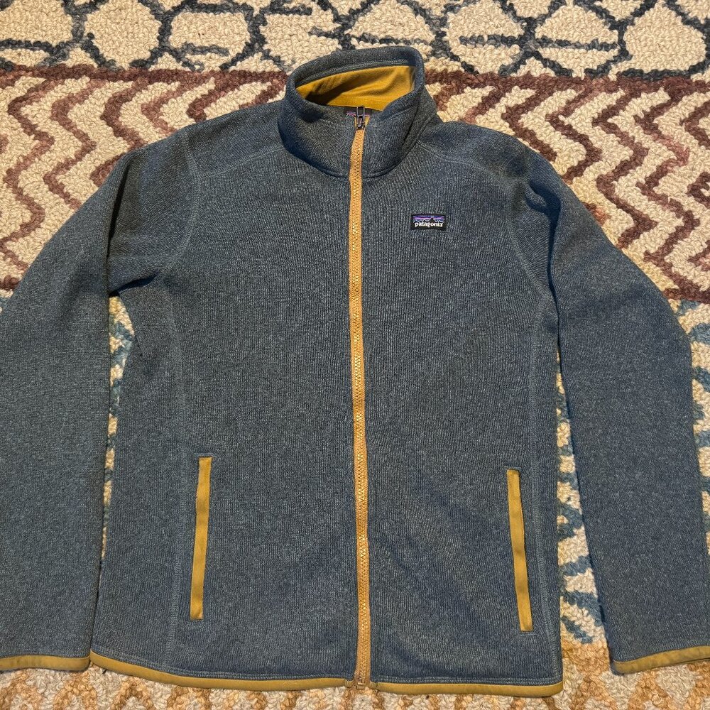 Patagonia Better Sweater Full-zip Boy's Size XL (14) Gray